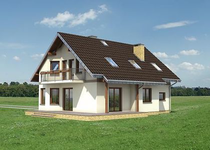 Фасад дома FDD-9976-62 Фасад дома FDD-9976-62